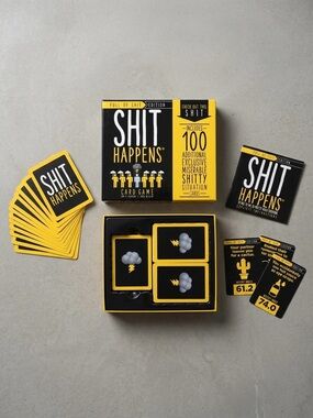 Shit Happens Card Game - Full of Shit Edition (Adult Party Game)